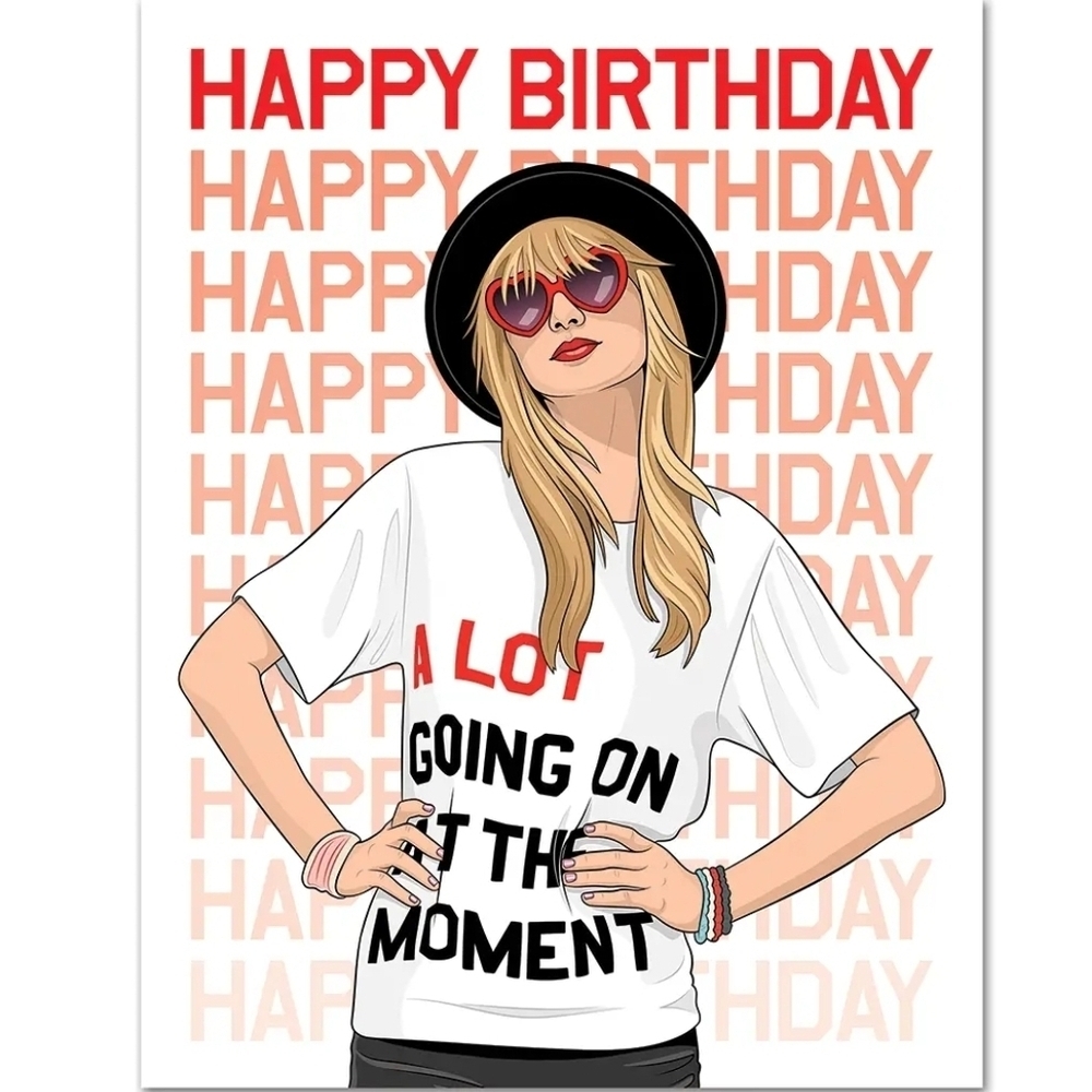 Bundle A Lot To Do Notepad And Birthday Party Card - Red and Yellow - Picture 4 of 6